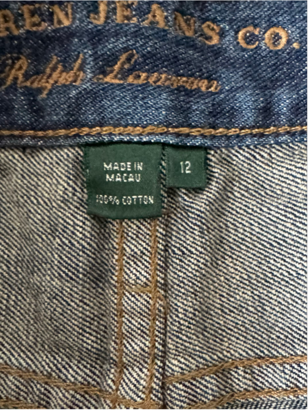 Women's Lauren Jeans Co. Ralph Lauren Laight Modern Slim Ankle Jeans SZ 12 NWT - Picture 6 of 12